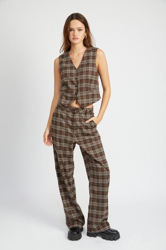 Payday Plaid Trousers plaid trousers Emory Park 