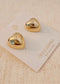 Penny Lovely Heart Stud Earrings Heart stud earrings Poet Street Boutique 