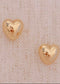 Penny Lovely Heart Stud Earrings Heart stud earrings Poet Street Boutique 