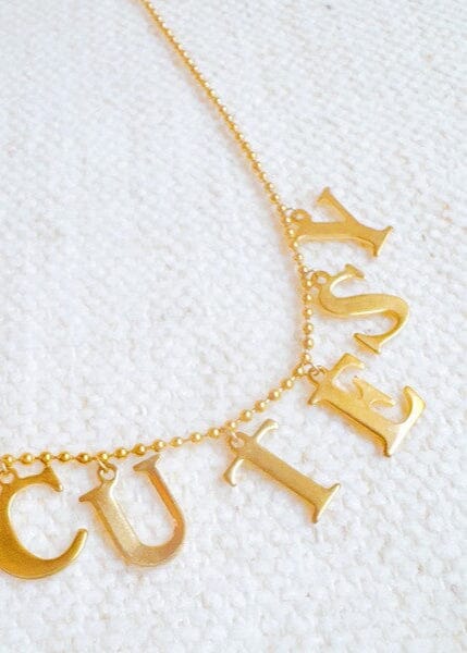 Personality Re-Defined Necklace icon necklace Poet Street Boutique Cutesy OS 