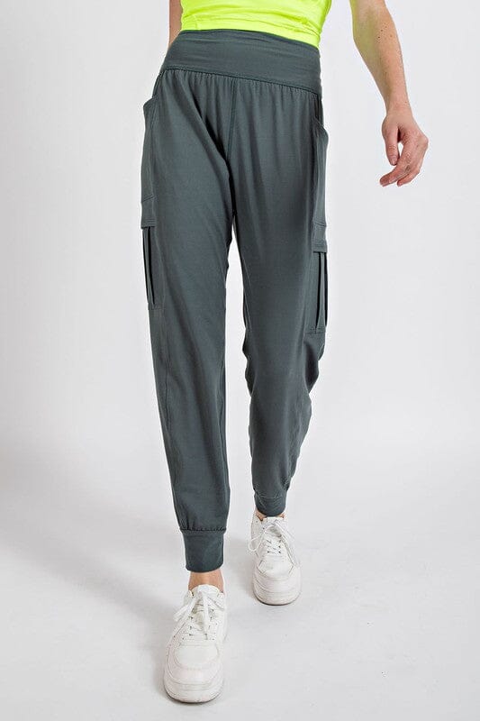 Rae Mode Butter Jogger With Side Pockets butter jogger Rae Mode Smoked Spruce S 