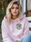 Recycle the Vibes Not Just The Trash Hoodie graphic hoodie Poet Street Boutique Soft Pink L 