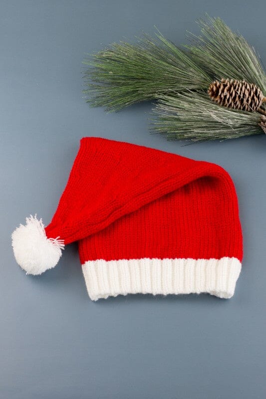 Santa Stocking Beanie Hat Santa hat Poet Street Boutique 