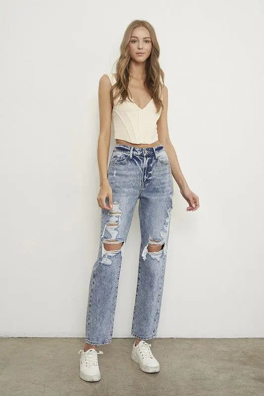 SLIM BOYFRIEND JEANS Insane Gene LIGHT 3