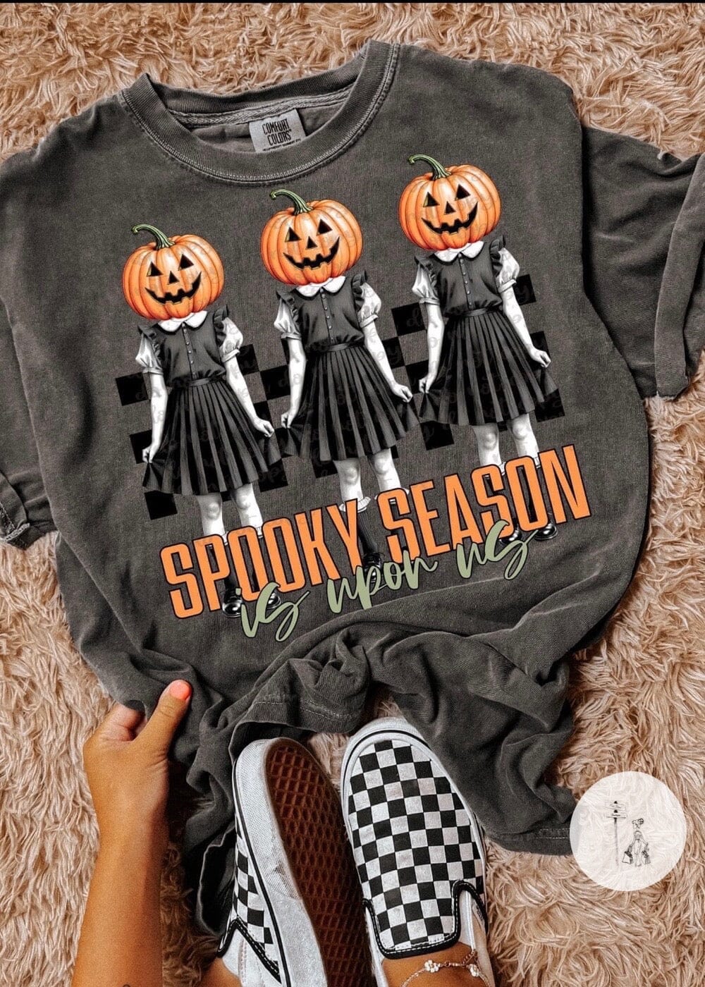 Spooky Season Is Upon Us Tee Halloween tee Poet Street Boutique Small 