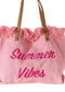 Summer Vibes Tote Handbag canvas tote Poet Street Boutique 