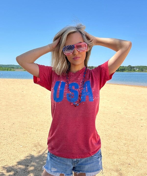 The USA Graphic Tee USA Poet Street Boutique 
