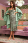 Wide sleeves ruffle kimono KRT1650-1 Jade By Jane 
