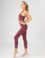 Work It HighWaist Leggings OTOS Active Wine S 