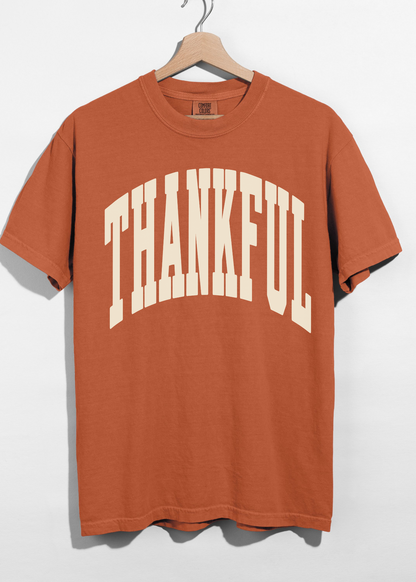 Thankful Graphic Tee | Fall Thanksgiving T-Shirt