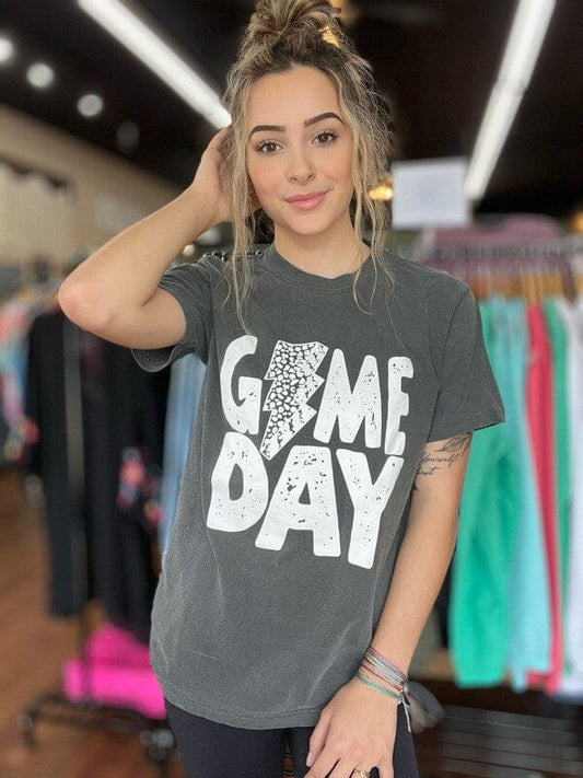 Any Game Day Pepper Comfort Colors Tee graphicc tee Poet Street Boutique 