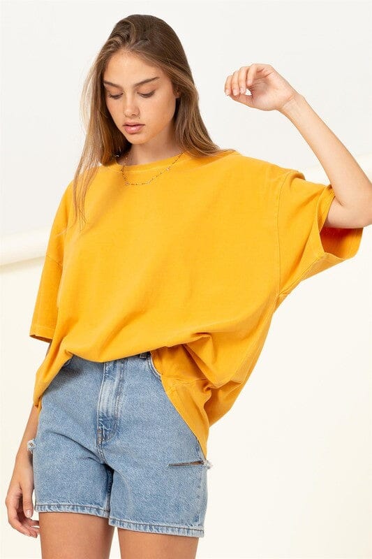 Cool and Chill Cotton Oversized T Shirt oversized cotton tee HYFVE 