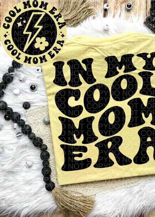 Cool Mom Era Comfort Colors Tee graphic t-shirt Relentless Threads Apparel Co. 
