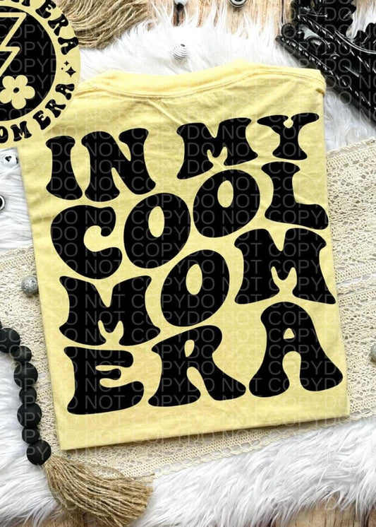Cool Mom Era Comfort Colors Tee graphic t-shirt Relentless Threads Apparel Co. S HOT & SUNNY 