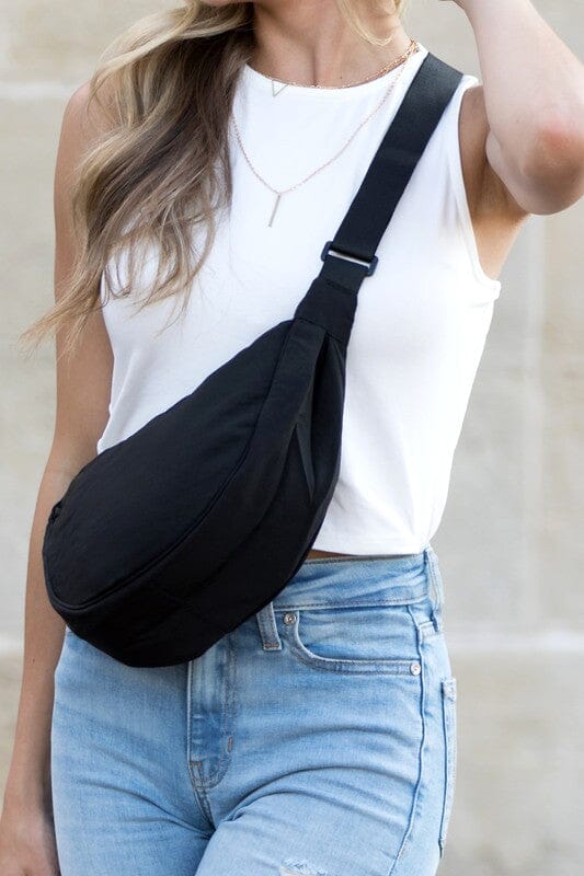 Everyday Sling Bag sling bag Poet Street Boutique Black OneSize 