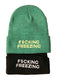 F*cking Freezing Beanie Beanie Poet Street Boutique 