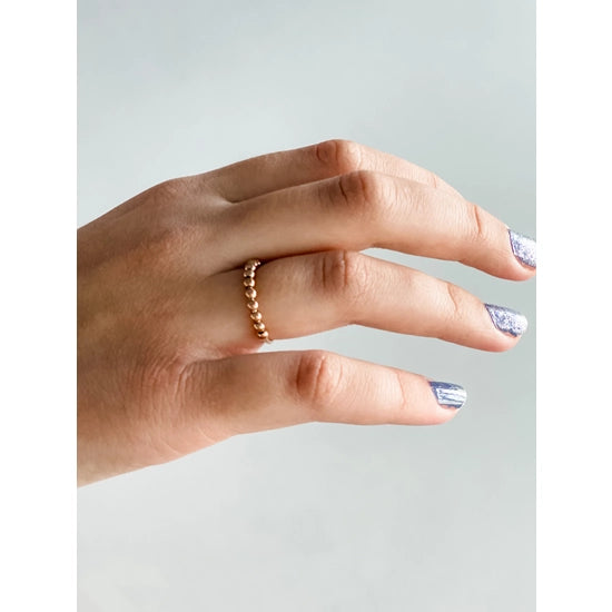Fidget Anti-Anxiety Ring anxiety ring Poet Street Boutique Rose Gold/6 
